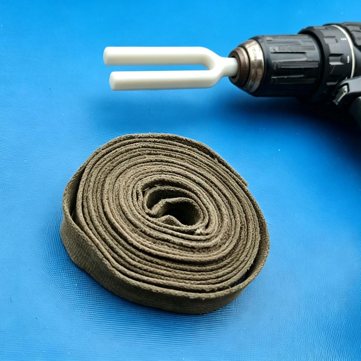 2PCS Strap Winder Winding Aid for Cordless Drill/Driver Power Tool Drill Attachment Easy to Use – Quickly Wrap Straps without Hand Fatigue