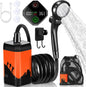 7800Mah Upgrade Portable Camping Shower with Digital Display & Temperature