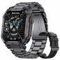 Outdoor Sports Fitness Smartwatch for Men 1.96 Inch Screen Bluetooth Calling Waterproof Watches Blood Oxygen Reloj Hombre