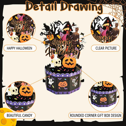 Horrible 3D Ghost Halloween Card Gifts Decoration for Adult Friend | Funny Halloween Pop up Cards for Women Men Him Her，Idea for Party Decoration and Celebration，Envelope Included，