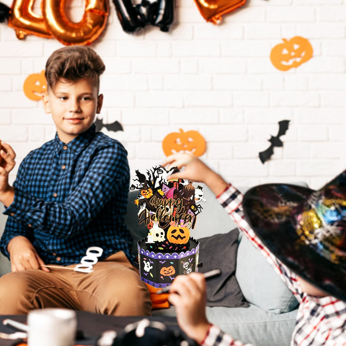 Horrible 3D Ghost Halloween Card Gifts Decoration for Adult Friend | Funny Halloween Pop up Cards for Women Men Him Her，Idea for Party Decoration and Celebration，Envelope Included，