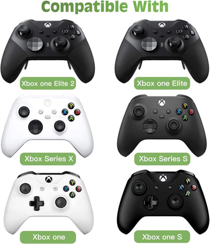 Green Backlight Keyboard for Xbox Gaming Controller, Black | Wireless Chatpad Keypad, Built-In 3.5Mm Audio Jack & 2.4G Receiver, for Xbox Series X/S Accessories