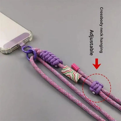 Mobile Phone Lanyard Adjustable Long Crossbody Lanyard Neck Rope Band Shoulder anti Loss Cell Phone Accessories