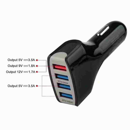 2 3 4 Port USB Fast Car Charger PD Adapter for Samsung Iphone Android Samsung