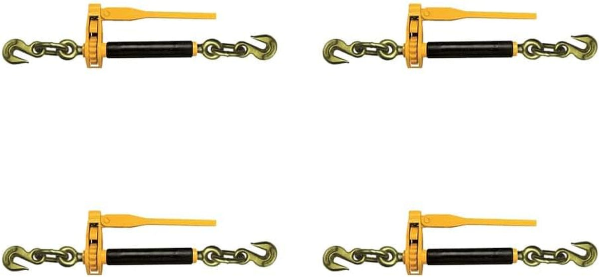 (4 Pack) 5/16-3/8 Peerless Quikbinder Tow Chain Ratchet Binder H5125-0658