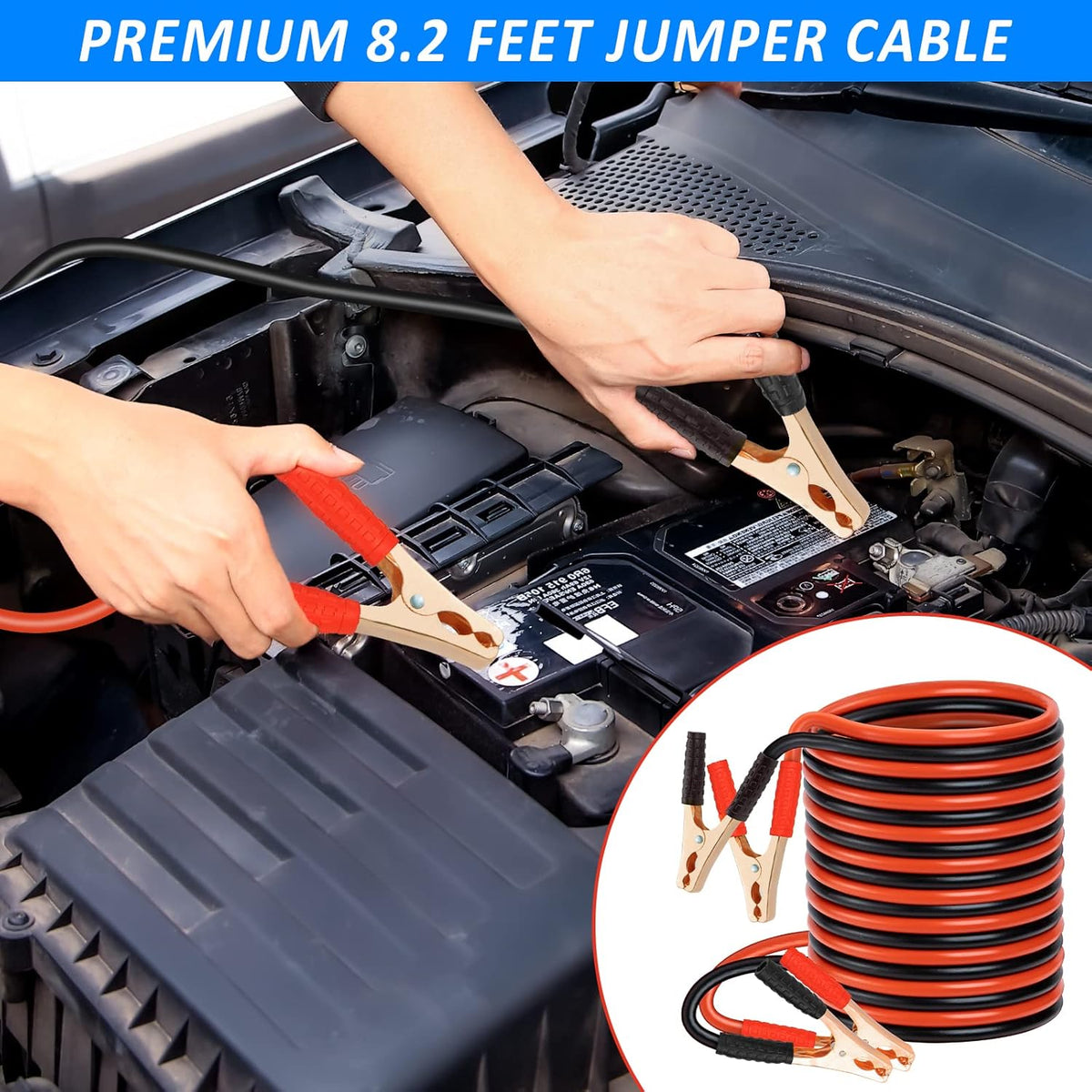 Car Roadside Emergency Kit - 86Pcs Winter Traveler Safety Road Side Assistance Kits, Car Kit Essentials for Men, Women, Teen