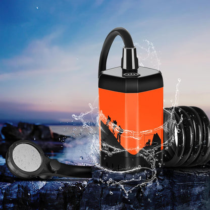 7800Mah Upgrade Portable Camping Shower with Digital Display & Temperature