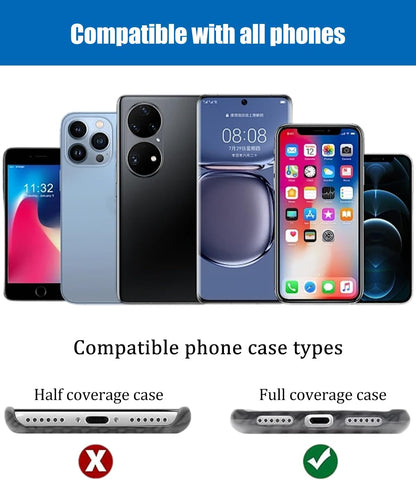 Phone Tether Tab, 4 Pcs Universal Phone Lanyard Tab Used with Crossbody Strap, for Cell Phone Cases