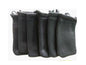 6 Pcs Black Cell Phone or MP3 Nylon Mesh Drawstring Pouch Bags | for Cell Phone or MP3