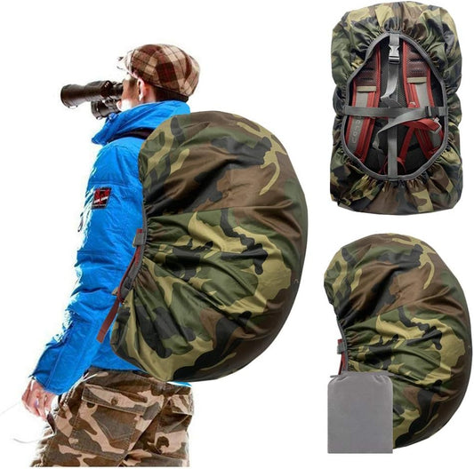 12000Mm Waterproof Backpack Rain Cover for Hiking Camping Travel | 12000Mm Ultra-Waterproof, Upgraded Ultra-Strong Multilayer Fabric, Antislip Cross-Buckle Strap, for Outdoor Commuting School