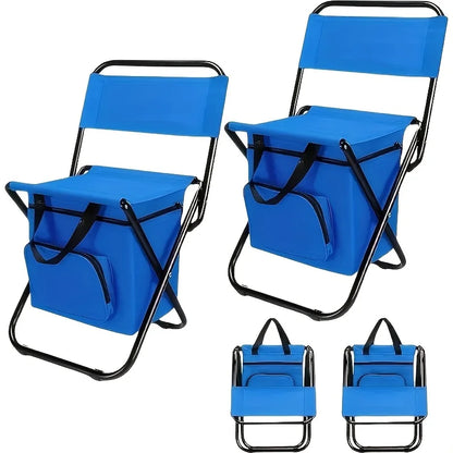 Green Large Portable Folding Camping Chair,Aluminum Alloy Bracket， Lightweight Backrest with Storage Bag, Heavy Duty Load Bearing Outdoor Seat for Camping, Hunting, Fishing, Hiking, Beach