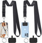 2 Pack Phone Lanyard Cell Phone Lanyard Crossbody Adjustable Phone Strap for Use around the Neck Cell Phone Lanyard