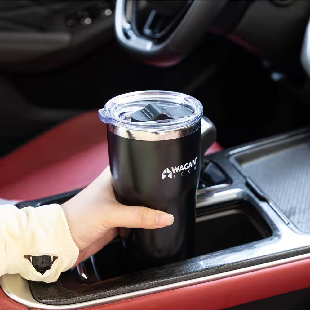 12-Volt 16 Fl. Oz. Travel Heated Mug Black