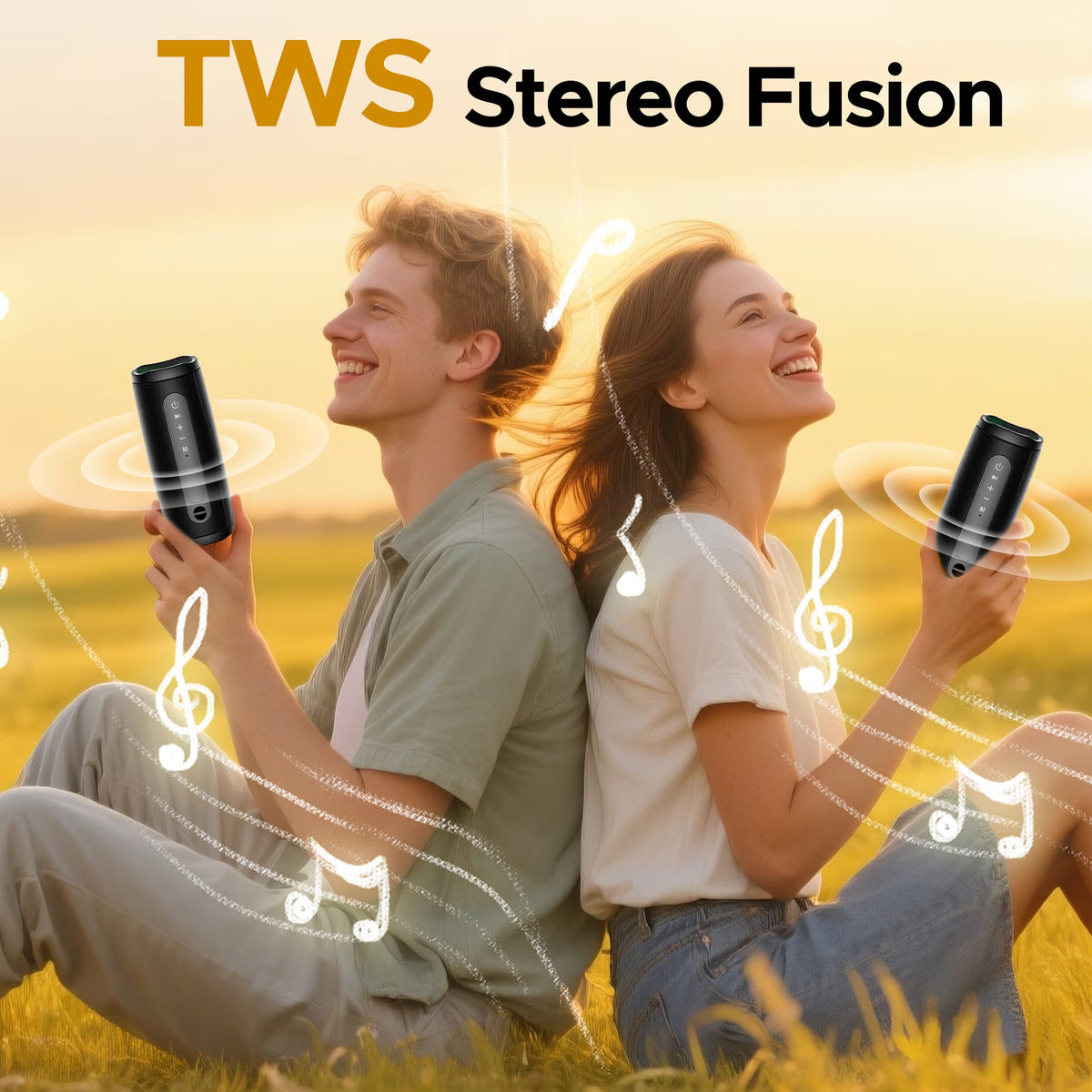 Bluetooth Speaker, Wireless Portable Bluetooth Speaker with IPX7 Waterproof, up to 30H Playtime,30W Powerful Bass,Bt5.4,Led Lights,Tws Pairing for Home/Party/Outdoor/Beach,Birthday Gift