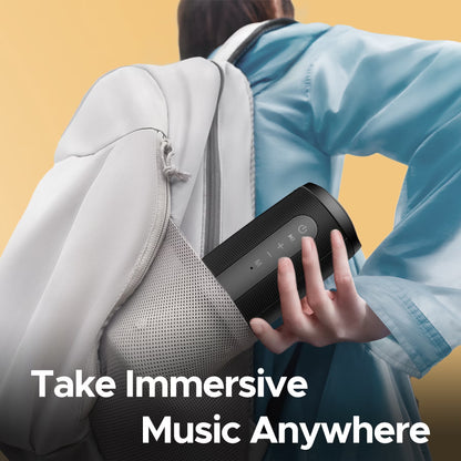Bluetooth Speaker, Wireless Portable Bluetooth Speaker with IPX7 Waterproof, up to 30H Playtime,30W Powerful Bass,Bt5.4,Led Lights,Tws Pairing for Home/Party/Outdoor/Beach,Birthday Gift