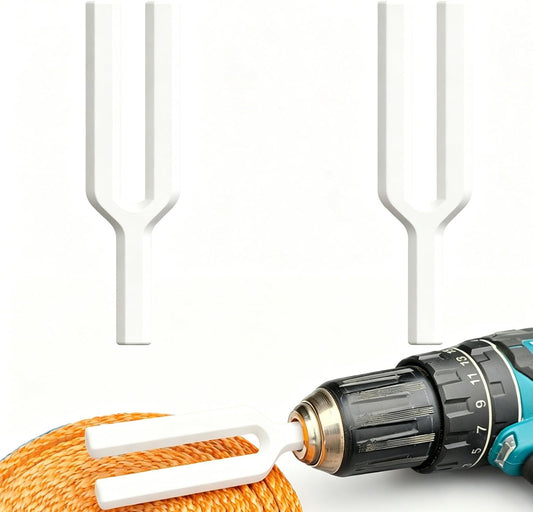 2PCS Strap Winder Winding Aid for Cordless Drill/Driver Power Tool Drill Attachment Easy to Use – Quickly Wrap Straps without Hand Fatigue